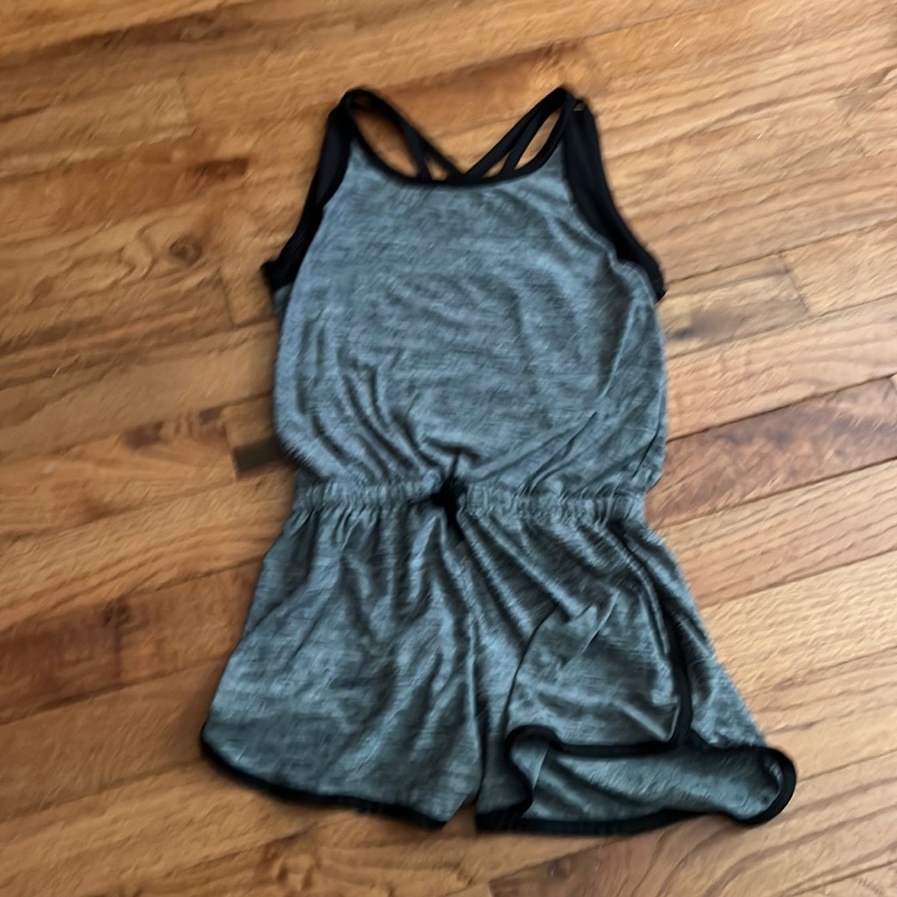 Gray romper